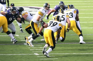 Rothlisberger Steelers handoff